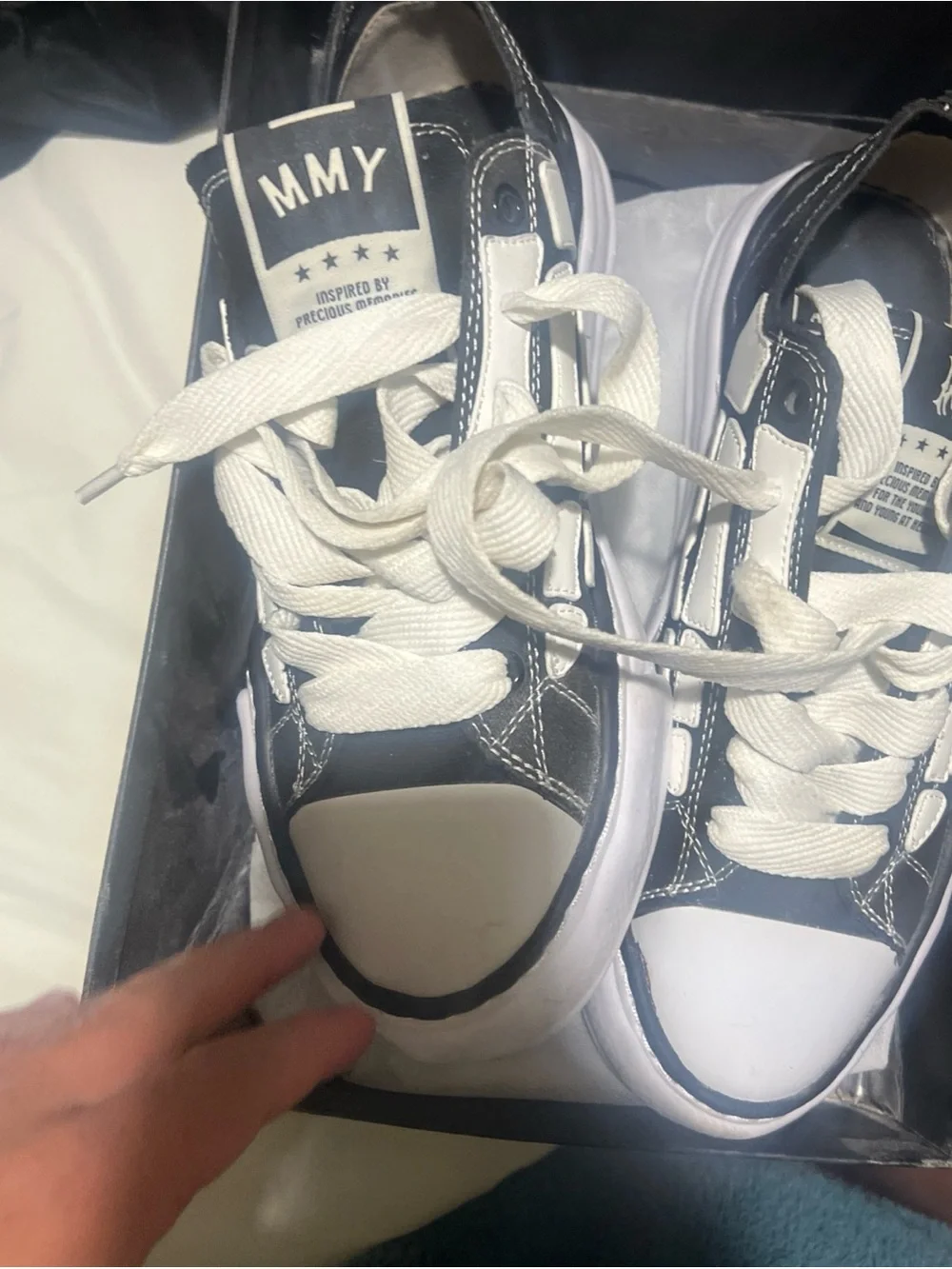 Size 44 EU/10 Mens-  Amiri MMY Bones x Maison Mihara Yasuhiro Worn Once
